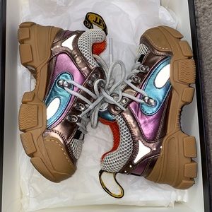 Gucci size 27 girls sneakers